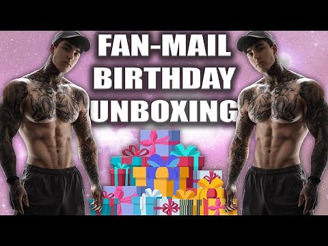 Fan Mail Birthday Unboxing - Jocks, Jewellery & MORE + Special Update !