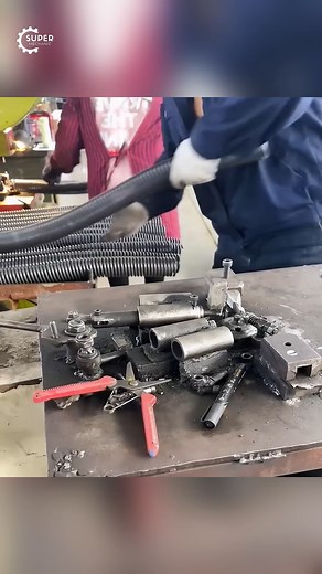 Spring hook bending process- Good tools and machinery make work easy | Super Mechanic