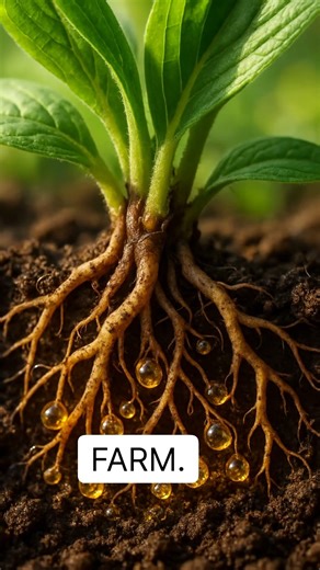 Plants Are Farming the Soil You Can't See #gardening #plants #biology