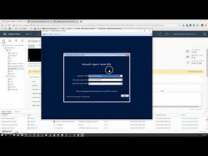 How to Install Nested Hyper-V on ESX 6.7