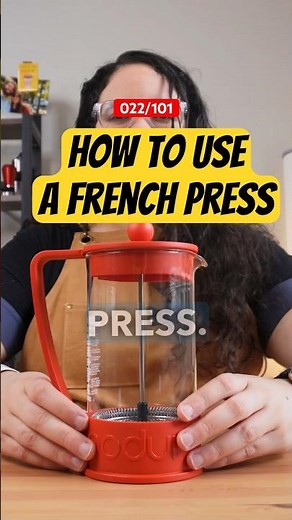 How to Use a French Press - 101 Ways to Enjoy Coffee at Home! #coffee