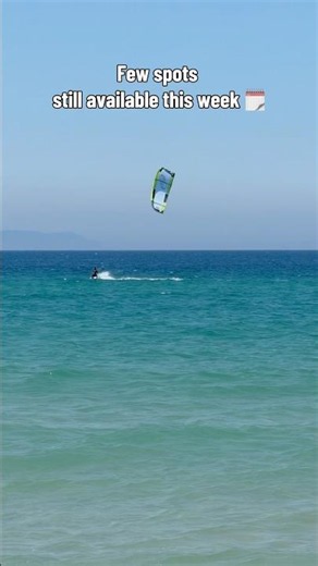 🌬️ Few Spots Left This Week | Kitesurfing Lessons in Tarifa