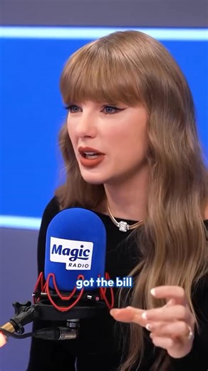 Taylor Swift Updates on Instagram: "Taylor Swift shares her favorite lyric from The Life Of A Showgirl with @magicfm"