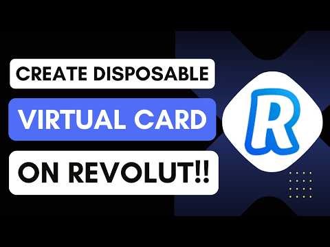 How to Create a Disposable Virtual Card on Revolut !