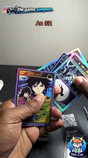 Demon Slayer : Booster Box 2 -Pack 01/10 #demonslayer #animecards #viral #infinitycastle #viral
