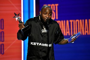 Davido Wins Award for Best International Act for Nigeria! -  | BET AWARDS