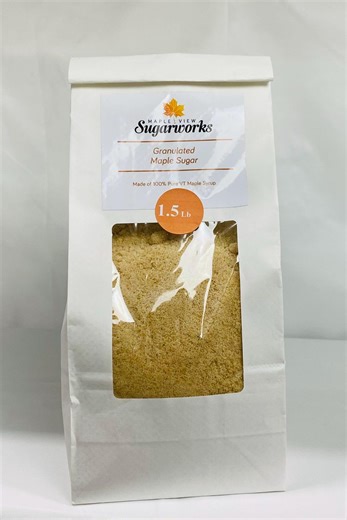 Granulated Maple Sugar - 1.5 Pounds. - Etsy