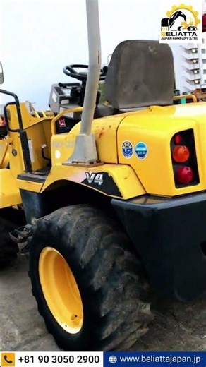 Yanmar V4-6 | Wheel Loader | Japan Used Construction Machines | Beliatta Japan Company