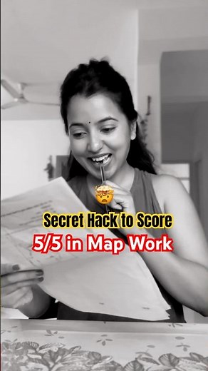 Secret Hack to Score Full Marks in Map Work! Class 9 & 10 #sst #exam #studytips #motivation