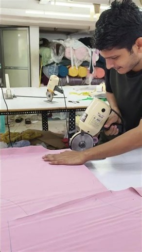 pink sleeve cutting Christmas top cutting by Nishad master mumbai ❤️
