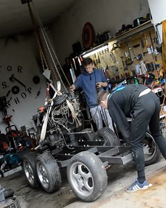 Crafting a Homemade 6x6 Quad with a Car Engine | DIY & Crafts