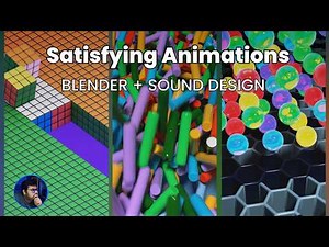 How I Create Satisfying Animations? Blender + Sound Design | Behind The Scenes