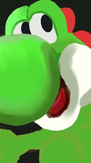 Yoshi fan art! #supermariogalaxy #supermario #yoshi #drawing #coolart #nintendoart #art