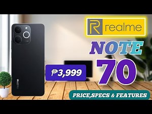 REALME NOTE 70 PRICE IN PHILIPPINES REVIEW,OFFICIAL LOOK AND DESIGN,SPECS AND FEATURES