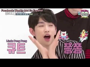 [Sub Español] 160928 Weekly Idol GOT7 Parte 1/3