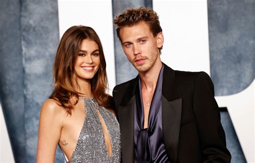 Kaia Gerber and Austin Butler Are the Hollywood It Couple at the Oscars After-Party
