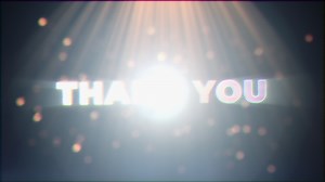 Download Thank you beautiful cinematic title abstract background for free