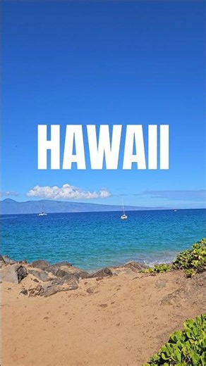 Hawaii Maui 🌺 May's Beach walking
