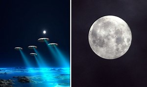 UFO sighting ‘100 percent PROOF aliens are hiding on Moon'