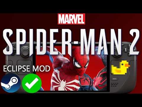 Marvel's Spider-Man 2 Steam Deck FPS BOOST: Eclipse Mod + Lossless Scaling + Setup