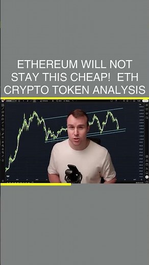 Ethereum Will Not Stay This Cheap! ⚠️ ETH Crypto Token Analysis