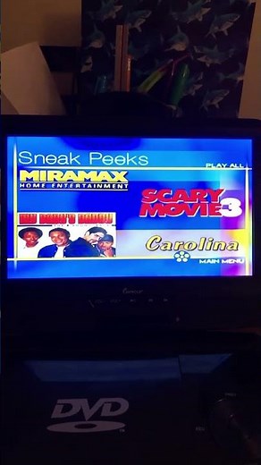Sneak Peeks Menu from My Baby’s Daddy 2004 DVD