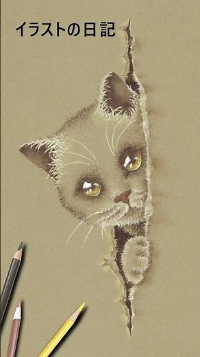 可愛い猫のイラスト