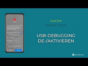 USB-Debugging de-/aktivieren - Xiaomi [Android 12 - MIUI 13]