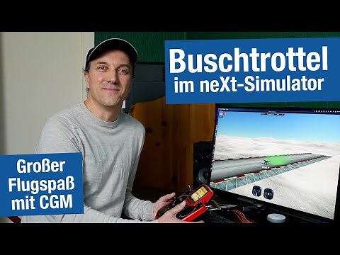 Jetzt Downloadplanmodell Buschtrottel im Flugsimulator neXt von CGM fliegen – großer Flugspaß Indoor