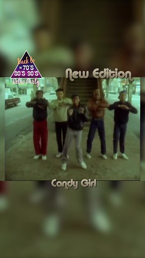 NEW EDITION - Candy Girl: 80s Music Vibes