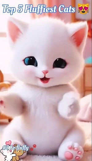 Top 5 Fluffiest Cats Ever 😻