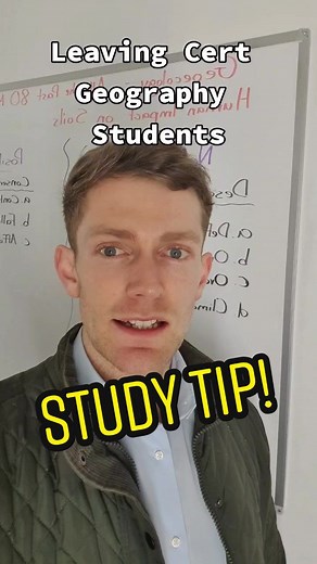 Leaving Cert Geography Tip! 🆘️ We will be doing this for each section of Physical and Regional Geography in our Easter Revision Course, as well as our Geoecology Revision Course which is an optional add on ➕ Click link in our bio if you want to master Leaving Cert Geography this June! 🔗 #leavingcert #leavingcertgeography #leavingcert2023 #studytok #studytip #easterrevision #ireland #secondaryschool #5thyear #6thyear
