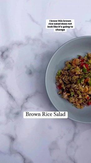 Brown Rice Salad - an oldie but a goodie! Recipe: vegan-diaries.com/brown-rice-salad 🥗 This is my go-to vegan dish to take as a guest (perfect for BBQs or pot-lucks) or as an easy side dish when entertaining. It's also dense enough to be enjoyed as a main meal and is gluten free. #salad #healthyrecipes #saladrecipe #plantbased #plantbasedrecipes | Glow Diaries