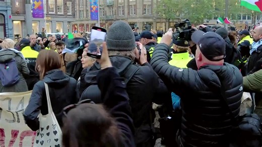 4.5K views · 100 reactions | Dutch police took away more than 100 pro-Palestinian protesters at a rally after a court extended a temporary ban on demonstrations following clashes that have been denounced as antisemitic https://reut.rs/4hW5dFt | Reuters | Facebook