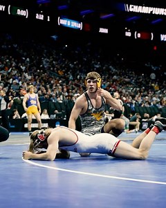 Two tech falls have Peyton Hall in this morning’s quarterfinals! #HailWV | WVU Wrestling