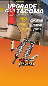 Transform your Tacoma into the bruising, terrain-conquering off-road dream machine you’ve always wanted. Each package is engineered for seamless integration, ensuring all components work together for peak performance and reliability. Whether you’re chasing adventure on the trails or boosting capability for everyday use, we have you covered. Upgrade now, to save 10% and enjoy free freight shipping: https://holley-social.com/FlowmasterPerformancePackagesFB #Flowmaster #FlowmasterExhaust #Flowmaste