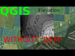 Elevation data in QGIS without DEM