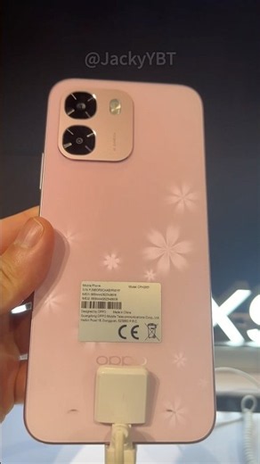Oppo A6 5G Sakura Pink first look! #oppo #oppoa6series
