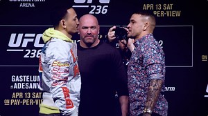 The rematch! Max Holloway vs Dustin Poirier at #UFC236! Who you got? | UFC