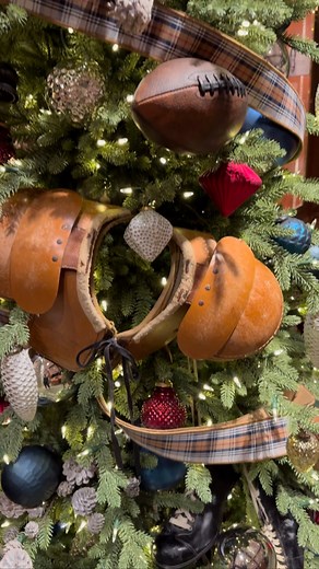 Captain of the PCD team executing this tree play perfectly! #pineconedesignsllc #christmasdesigner #christmasdesign #christmasdecorating #christmasdecoratingideas #holidaydecorations #christmasideas #christmasinspiration #christmasinteriors #christmasinterior #fortworth #fortworthtx #fortworthchristmas #fortworthdesign #dfwhomes #dfwdesigner #christmastree #christmastrees #christmastreedecorating #christmasornament #christmasornaments #christmastreeornaments #christmastreeornament #football | Pi