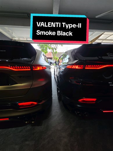 Harrier 80 install Valenti Type-II Smoke Black. Super Express from Japan to Malaysia in 48 hours arrived. 6 hours of installtion for event day. #ハリアー80 #valenti #harriermalaysia #limitededition #smokeblack