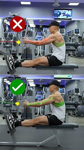 Cable Rows: Midsection Pull Changes Everything #backgains