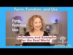 The Difference between Form, Function, and Use.