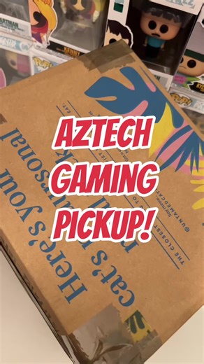 Stay Retro! @Aztech Gaming PS4 Cardboard Pickup! #gaming #fyp #foryou #gamingrarities #videogames #playstation #rare #collector #ps4 #cardboard