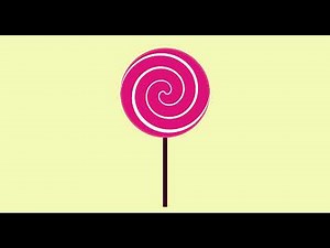 Simple Candy Illustration Vector Design | Adobe Illustrator cc
