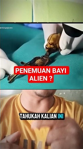 discovery of alien baby