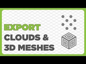 Export Clouds and 3D Meshes - Pixpro Photogrammetry