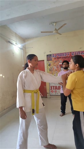 #664 COLLAR GRAB SELF DEFENSE TECHNIQUE PRACTICE ✨👊✨ #selfdefense #taekwondo #kravmaga #staysafe #yt