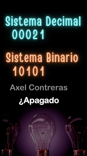 Axel Contreras on Instagram: "Toda la electrónica digital se construye sobre una idea sorprendentemente simple: solo dos estados. Encendido o apagado. Uno o cero. Verdadero o falso. En este video exploramos cómo el sistema binario se convierte en el lenguaje natural de los circuitos electrónicos. Un transistor no necesita entender números grandes ni ecuaciones complejas: solo necesita saber si deja pasar corriente… o si la bloquea. Ese “sí” y ese “no” repetidos millones de veces son los que perm