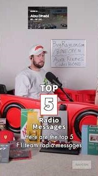 Top 5 F1 Team Radios: Abu Dhabi #formula1